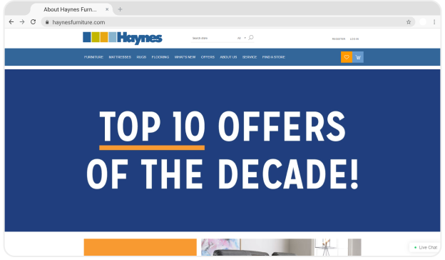 Haynes eSTORIS Website Homepage
