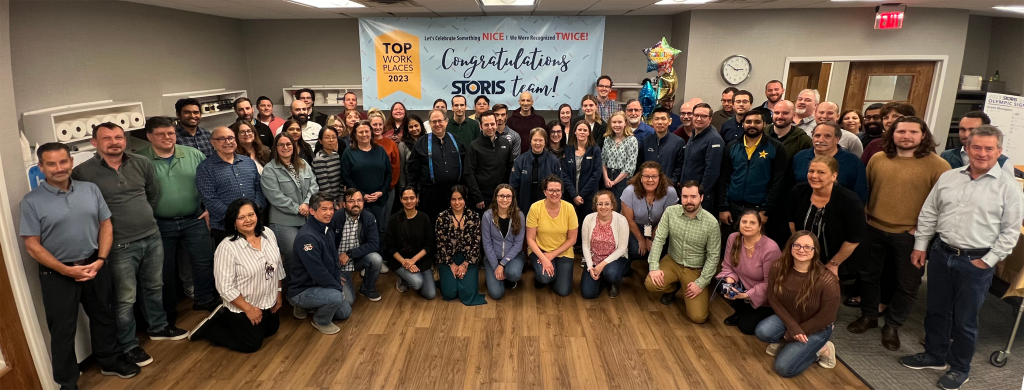 STORIS Team Celebrates Being Named a Top Work Place in NJ